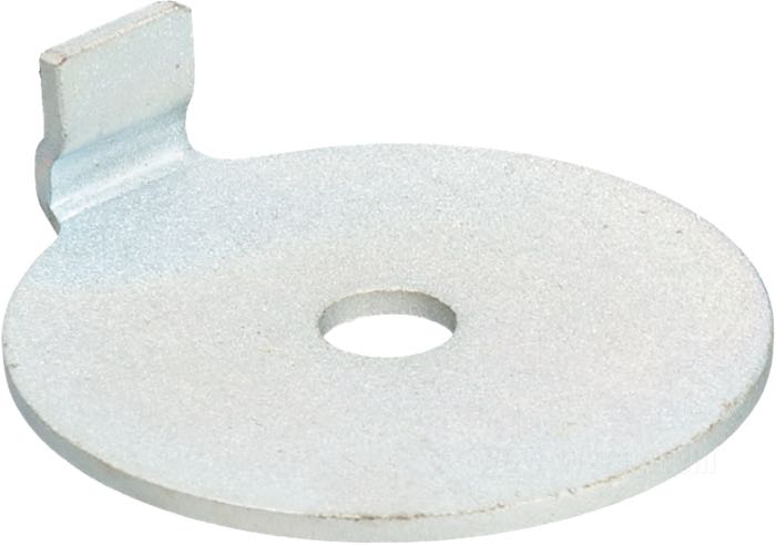 Disco de acero de The Cyclery; para Amortiguador de dirección; para horquillas I-Beam; apropiado para modelos V 1930-1936; cincado; reemplaza OEM HD 2791-30; Europa; peso bruto: 68 g
