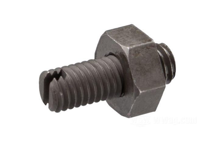 Einstellschraube von Colony; für Delco Remy Hupen; passend für alle Modelle 1931-1957; Stahl, parkerisiert; ersetzt OEM HD 4813-31, 69038-31, 0105 und 7634; USA; Bruttogewicht: 12 g