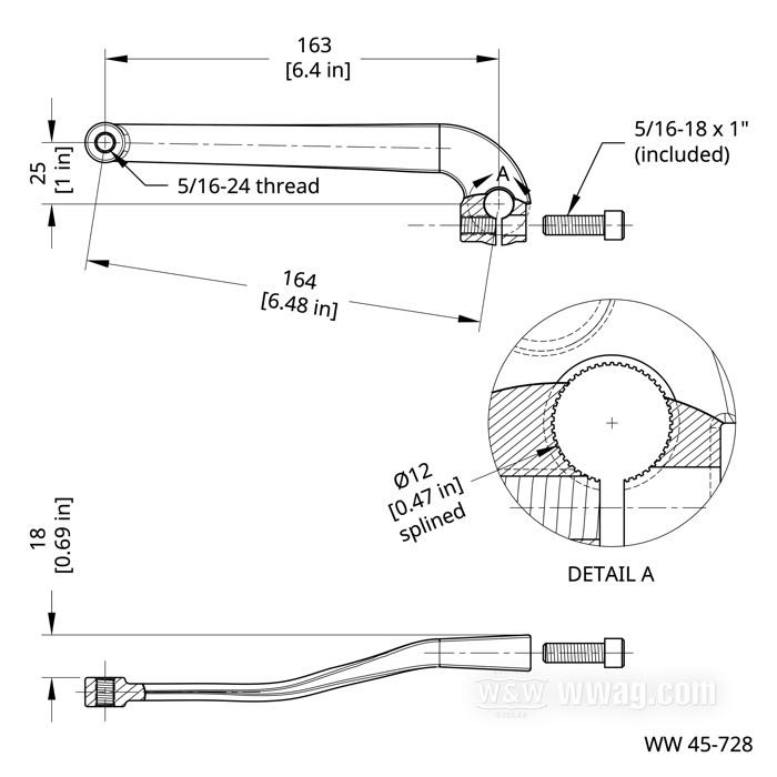 Braccetto del pedale cambio; atto per FXST 1990→ and Dyna 1991→; acciaio, cromato; dentata; rimpiazza OEM HD 34564-90; peso lordo: 260 g