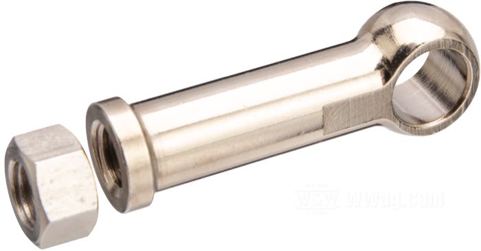 Joint de tige de Antiquebike; pour tiges d’embrayage et changement vitesses; adaptable à 45”/750 cc 1929-1934 (changement vit.), Big Twins 1925-1936 (changement vit.), IOE models 1914-1929 (embrayage); acier, naturel; remplace OEM HD 4068-14; poids brut: 10 g