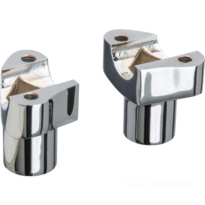 Riser; per viti 1/2” con testa esagonale; atto per FX e Sportster 1974-1983, FXR 1980→, Dyna 1997→; distanza riser 3-1/2” (= 89 mm); alluminio fuso, cromato; filettatura: 5/16”-18; misure conformi a disegno: H-altezza di montaggio=50 mm; lunghezza ℓ (stelo della vite fissaggio): 30 mm; rimpiazza OEM HD 56103-74B, 56106-74B, 56098-80, 56099-80, 56116-77A, 56116-82, 56117-77A e 56117-82; peso lordo: 360 g