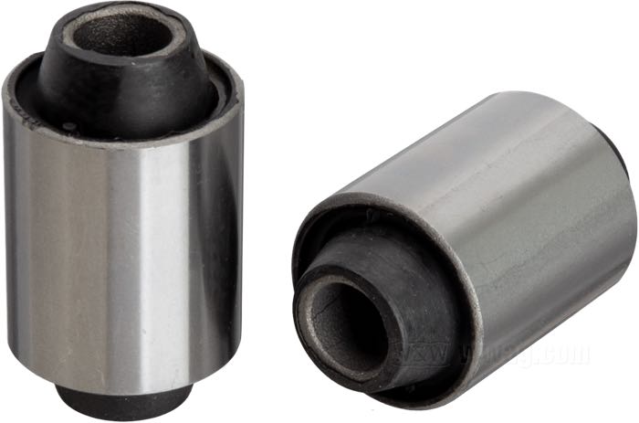 Boccole riser; per Riser; atto per Big Twins 1949-1972, modelli K e Sportster 1952-1972; acciaio / gomma; rimpiazza OEM HD 56158-49; peso lordo: 230 g