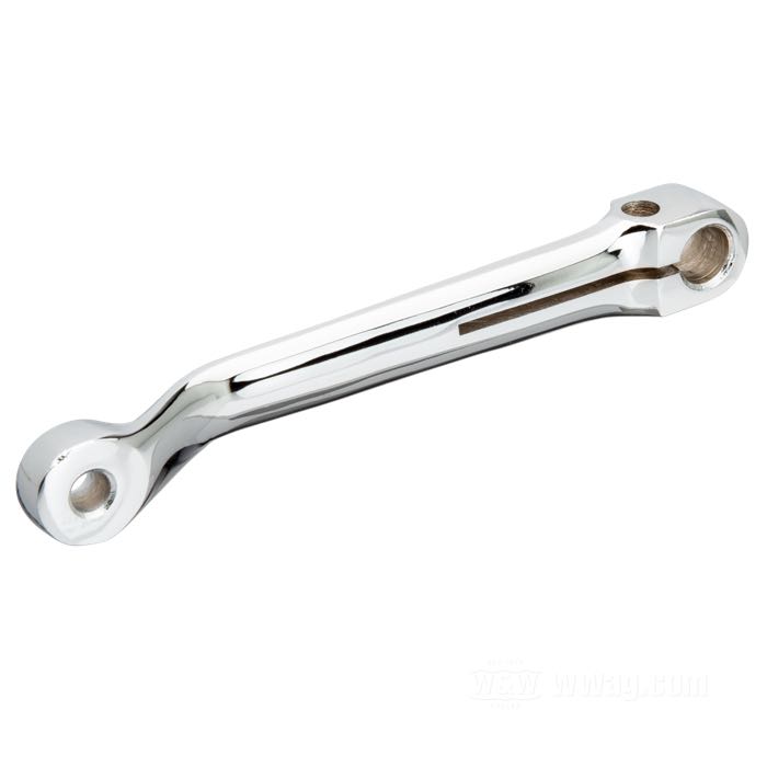 Palanca del pedal cambio; apropiado para FL 1958-1973; acero, cromado; no dentado; reemplaza OEM HD 34600-74; peso bruto: 230 g