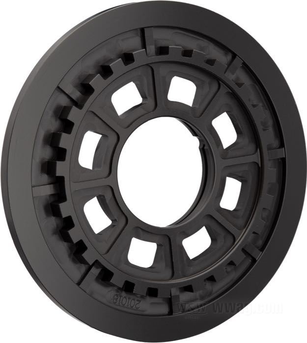 Piatto spingidischi frizione di Barnett; atto per Evolution Big Twin 1990-1997, Sportster 1991-2020 (ecc. XR1200); alluminio billet, anodizzato; rimpiazza OEM HD 37912-91; U.S.A.; peso lordo: 290 g