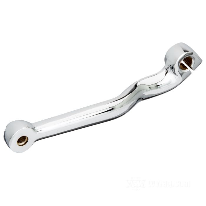 Braccetto del pedale cambio; atto per FXR 1982-1995; acciaio, cromato; dentata; rimpiazza OEM HD 34599-81; peso lordo: 290 g