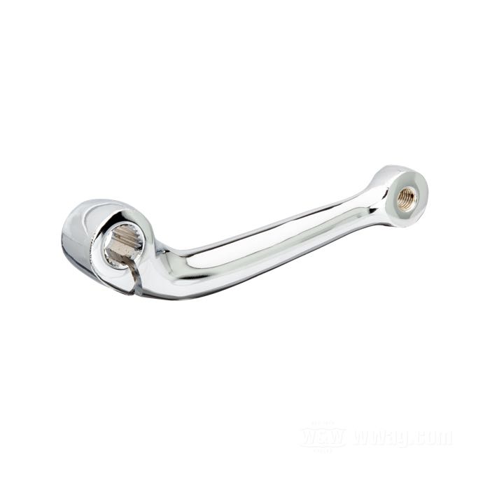 Palanca del pedal cambio; apropiado para Sportster 1977-1985; acero, cromado; dentado; reemplaza OEM HD 34606-75; peso bruto: 250 g