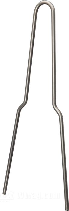 Sissy Bar »DIY The Rambler« von The GasBox; Stahl, blank, oben abgerundet; Breite: 270 mm; Höhe: 670 mm; Ø 12.7 mm; USA; Bruttogewicht: 1.94 kg
