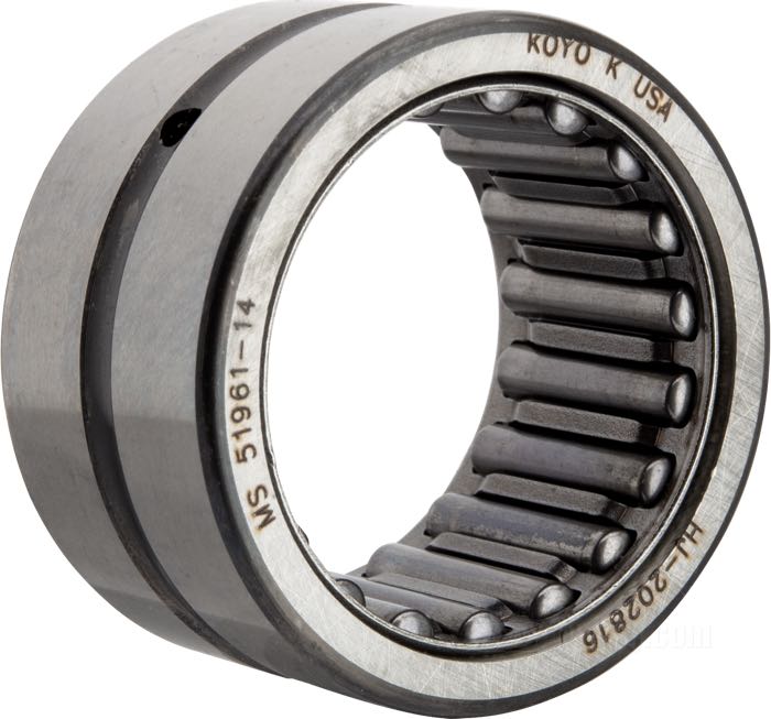 Cuscinetto di rullini; per Albero distribuzione; atto per Sportster 1977-1986; without inner race; acciaio; lunghezza: 25.4 mm; Ø est.: 44.5 mm; rimpiazza OEM HD 24648-77; U.S.A.; peso lordo: 100 g