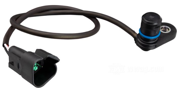 Speed sensor; fits Touring 1997-2003; harness length w/o plug: 44 cm; replaces OEM HD 74429-97; gross weight: 45 g