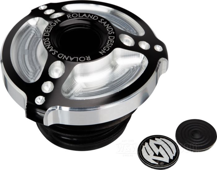 W&W Cycles Custom RSD Tracker Gas Caps