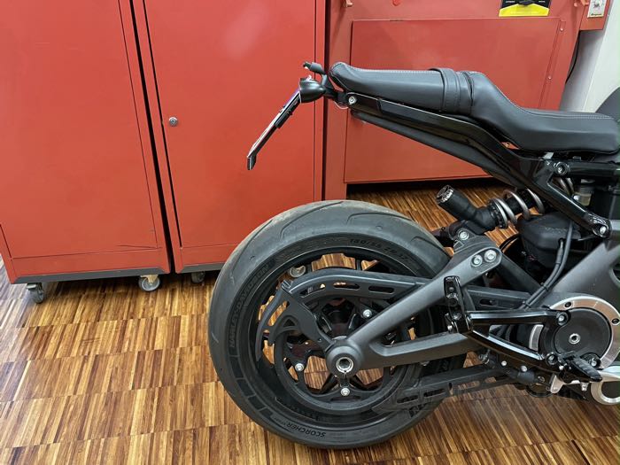 Kit de conversion pour support de plaque, feux arrière et clignotants »Lightning II« de SpeedFire; avec éclairage de plaque; Espagne; poids brut: 1.64 kg
