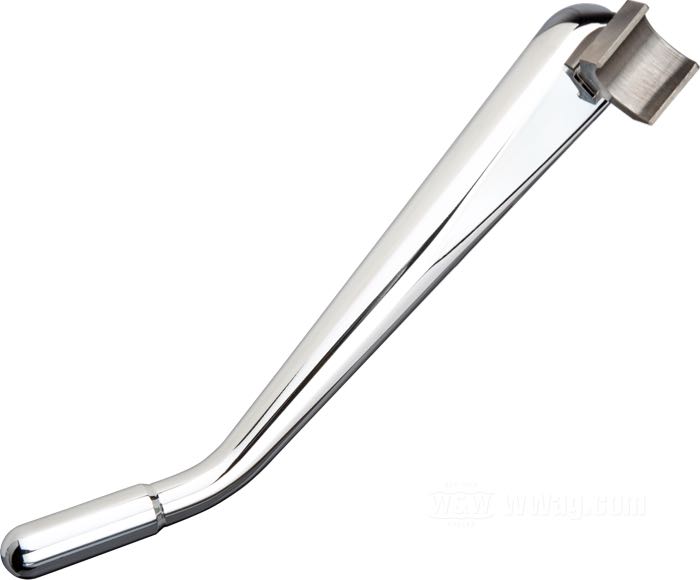 Seitenständer von Kustom Tech; Stahl, verchromt; Länge gemäß Zeichnung: 21 cm; Bruttogewicht: 1.36 kg