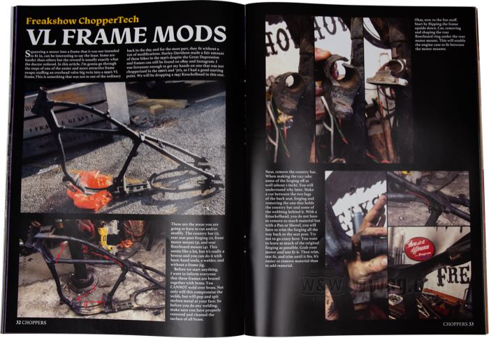 Rivista »Choppers Issue 6«; carta; larghezza x altezza: 215 x 295 mm; a colori; inglese; peso lordo: 410 g