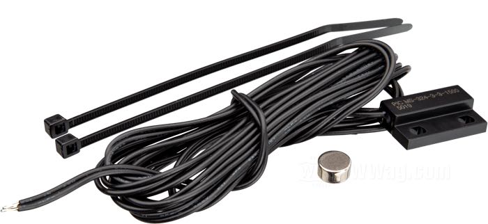 Sensor de velocidad »Reed« de MMB; longitud del cable: 1.3 m; 10 W; con cable de 1.3 m; con 1 imán; peso bruto: 20 g