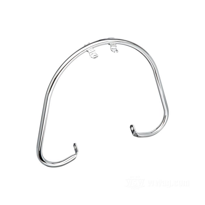 Pare-chutes; adaptable à Big Twin 1937-1957; acier, chromé; Ø 7/8”; position: arrière; remplace OEM HD 49153-36; poids brut: 2.3 kg