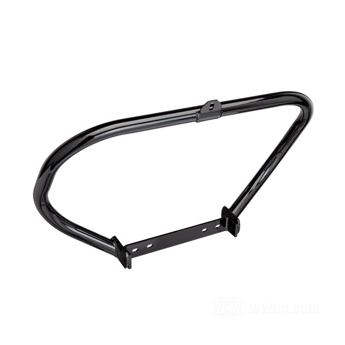 Defensas; apropiado para FX, FXWG, FXST 1972-1999; acero, negro, recubierto en epoxy; Ø 1-1/4”; posición: delantero; reemplaza OEM HD 49016-72D; EE. UU.; peso bruto: 5.42 kg