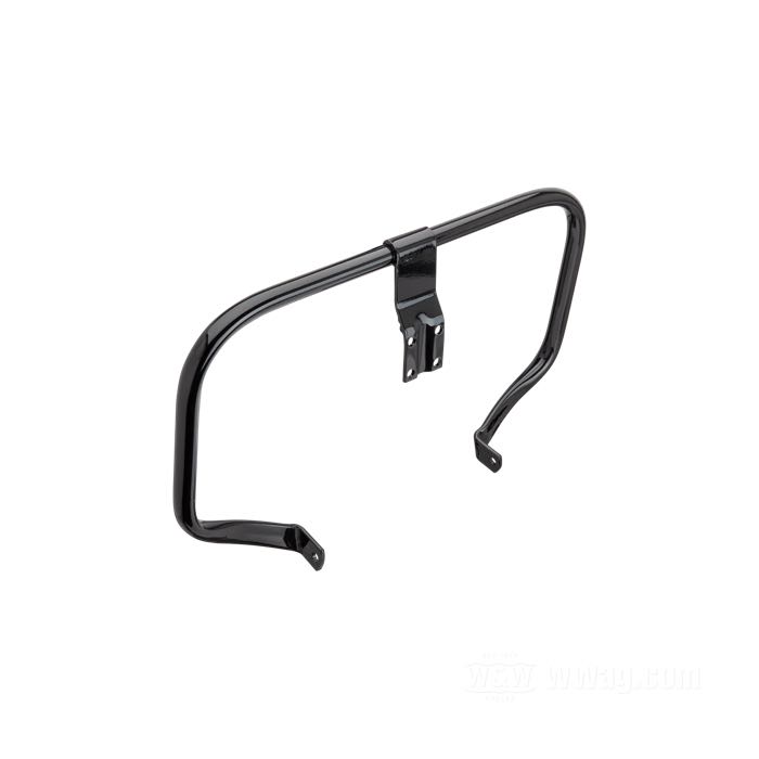 Defensas; apropiado para 45 cui/750cc Solo/Servicar 1929-73; acero, negro, recubierto en epoxy; Ø 7/8”; posición: delantero; reemplaza OEM HD 13020-35 y 49035-35; peso bruto: 3.2 kg