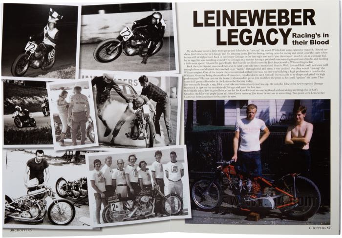 Rivista »Choppers Issue 2«; carta; larghezza x altezza: 215 x 295 mm; a colori; inglese; peso lordo: 390 g