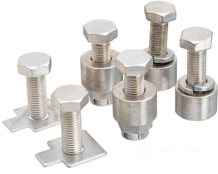 Kit de montaje de Colony; para Depósito de aceite; apropiado para Big Twin 1958-1964; acero, CAD (método ZnNi); rosca: 5/16”-24; reemplaza OEM HD 62581-36, 62531-60, 3996, 7725 y 4014W; EE. UU.; peso bruto: 160 g
