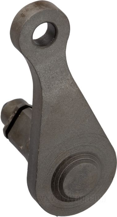 Shifter lever; fits 45 cui/750cc 1941-1973; steel, parkerized; replaces OEM HD 2242-40, and 34449-40; gross weight: 63 g