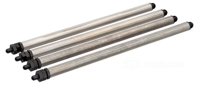 Kit aste distribuzione di Bender Cycle; per unità idraulica; atto per Shovelhead 1966-1984; alluminio; Ø 12.6 mm; rimpiazza OEM HD 17904-66; peso lordo: 270 g