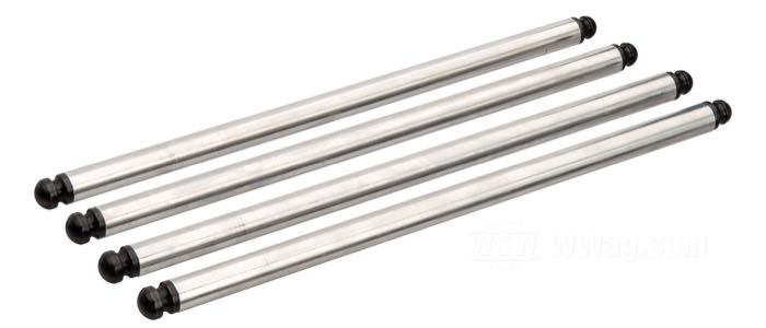 Kit de tiges de Colony; adaptable à 1200 Panhead 1948-1952; aluminium, longueur: 239 mm + 245 mm; USA; poids brut: 220 g