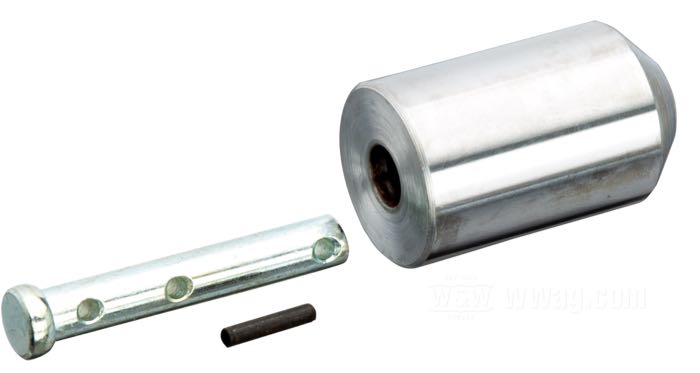 Embolo; apropiado para Big Twin 1965-1988, Sportster 1967-1980; acero; reemplaza OEM HD 31435-65B; peso bruto: 180 g