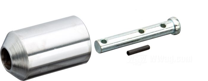 Embolo; apropiado para Big Twin 1965-1988, Sportster 1967-1980; acero; reemplaza OEM HD 31435-65B; peso bruto: 180 g