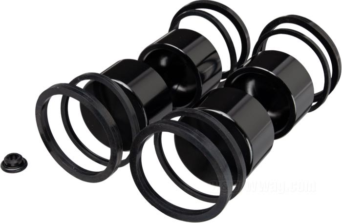 Piston d'étrier frein; adaptable à Touring 2008→; aluminium, anodisé noir; position: avant; Ø piston hydraulique: 32 mm; remplace OEM HD 44080-08; poids brut: 80 g