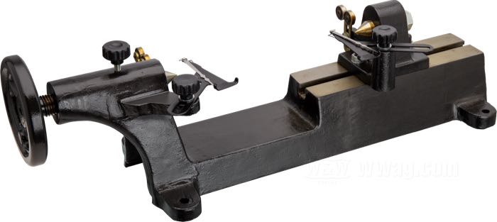 Flywheel truing stand; steel, black, painted; net weight: 40.2 kg; gross weight: 50.1 kg