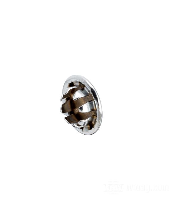 Bouchon; acier, chromé; Ø extér.: 16.7 mm; Ø intér.: 11.4 mm; poids brut: 1 g