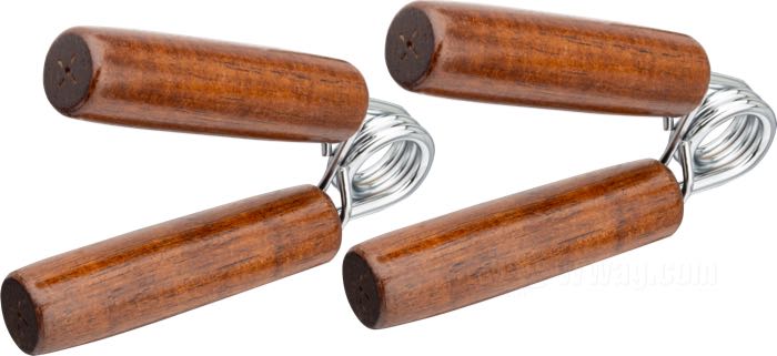 Potenziatore forza frizione; legna / acciaio per molle; peso lordo: 377 g