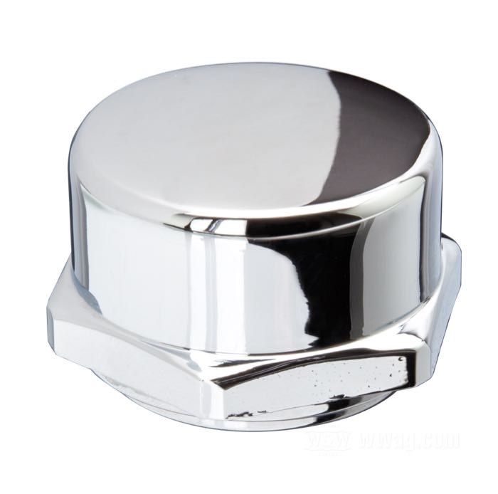 Dado sterzo »Custom Cap«; atto per FL(H) 1949-1984, FX(D)WG 1980-2007, FXST 1984-2008; acciaio, cromato; peso lordo: 130 g