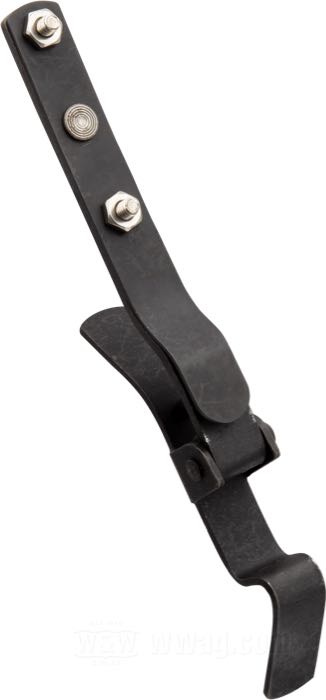 Catch by Competition Distributing; for Rear wheel stand; fits all models 1913-1917; steel, parkerized; replaces OEM HD FK106; USA; gross weight: 139 g