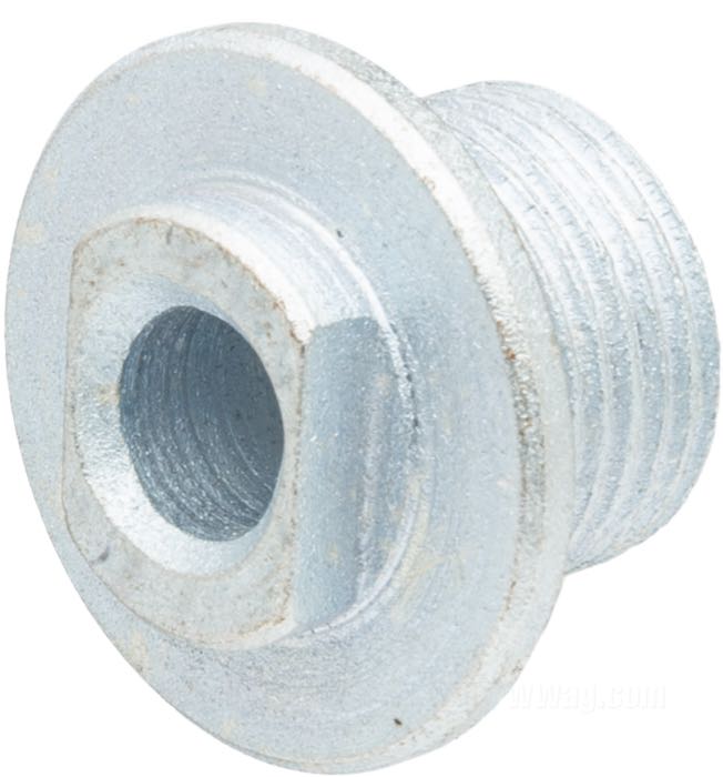 Tornillo de The Cyclery; para Amortiguador de dirección; para horquillas I-Beam; apropiado para modelos V 1930-1936; acero, cincado; reemplaza OEM HD 2781-30; Europa; peso bruto: 70 g