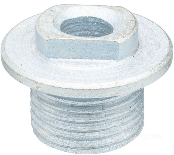 Tornillo de The Cyclery; para Amortiguador de dirección; para horquillas I-Beam; apropiado para modelos V 1930-1936; acero, cincado; reemplaza OEM HD 2781-30; Europa; peso bruto: 70 g