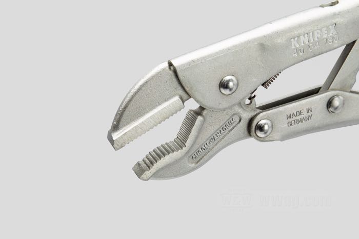 Pinza a morsetto di KNIPEX; acciaio cromo-vanadium, zincato; lunghezza: 180 mm; peso netto: 310 g; Germania; peso lordo: 383 g