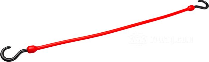 Bungee cord by The Perfect Bungee; polyurethane, red; length: 63 cm; Ø 9 mm; USA; gross weight: 63 g
