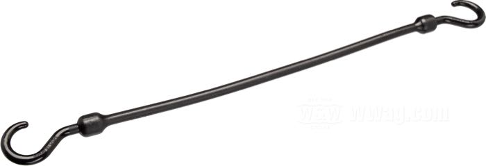 Corda elastica »Heavy Duty« di The Perfect Bungee; poliuretano, nero; lunghezza: 47 cm; Ø 9 mm; U.S.A.; peso lordo: 51 g
