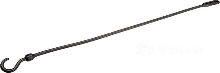 Cordon élastique »Loop-End« de The Perfect Bungee; polyuréthane, noir; longueur: 76 cm; Ø 8.5 mm; USA; poids brut: 69 g