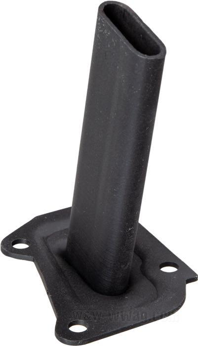 Tubo di sfiato; atto per 45 cui/750cc 1937-1973, Big Twin Flathead 1937-1948; acciaio; rimpiazza OEM HD 24913-37; peso lordo: 60 g