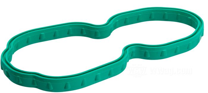 Guarnizione; per pompa benzina, piastra adattamento SportyEight; atto per Sportster 2007-2020; gomma, verde; rimpiazza OEM HD 75301-07; Messico; peso lordo: 20 g