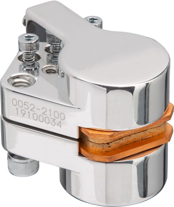 Pinza freno »125x2« di Performance Machine; alluminio, lucidato; Ø pistone idraulico: 1-1/4” (31.75 mm); U.S.A.; peso lordo: 450 g