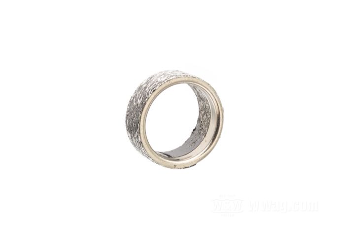 Gasket; for interconnect tube; fits Dyna 2003-2009, Softail Deuce and Fatboy 2003-2006, Softail Standard, Custom, Heritage and Rocker (C) 2007-2010, Night Train 2007-2008; stainless steel; replaces OEM HD 65830-03; gross weight: 10 g