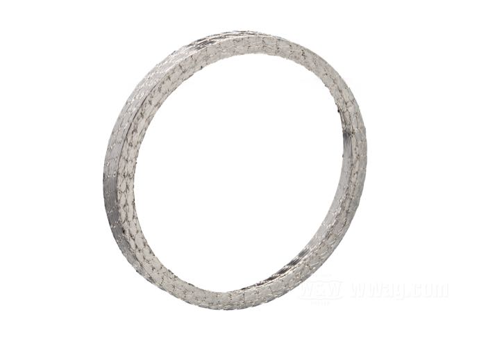 Dichtung; für Auspuffkrümmer / Zylinderkopf; passend für V-Rod 2002→; Stahl; ersetzt OEM HD 65109-01; USA; Bruttogewicht: 20 g
