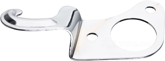 Halter von Samwel Supplies; passend für Flathead 1937-1946; Stahl, verchromt; ersetzt OEM HD 1627-37 und 32735-37; Europa; Bruttogewicht: 33.2 g
