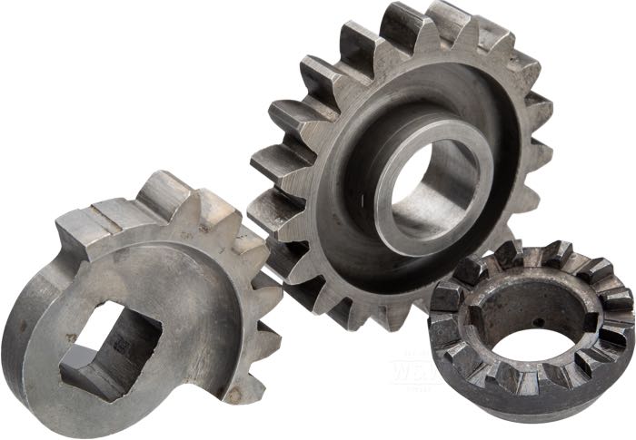 Ingranaggi avviamento di The Cyclery; atto per modelli IOE e V 1916-1930 / modelli IOE e V 1916-1930; acciaio, con ingranaggio a settore; rimpiazza OEM HD 2144-16, 2146-16 e 2155-16; Europa; peso lordo: 351 g