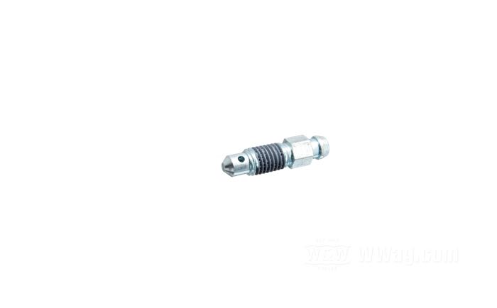 Entlüftungsschraube von Goodridge; passend für Modelle 1958-1977 und PM DBO Bremssättel; Stahl, verzinkt; Gewinde: 1/4”-28; Bruttogewicht: 10 g