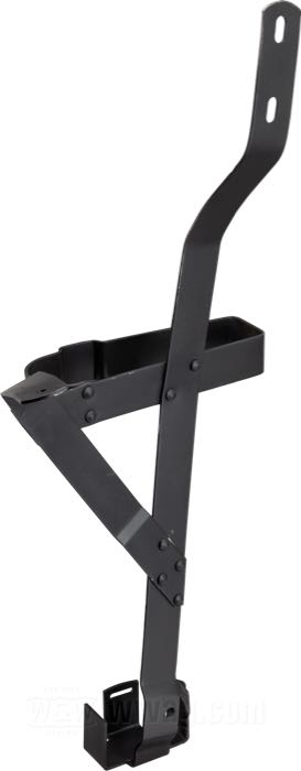 Bracket by Samwel Supplies; for Submachine gun scabbard; fits WLA Models; steel; replaces OEM HD 11202-42M; gross weight: 1.8 kg