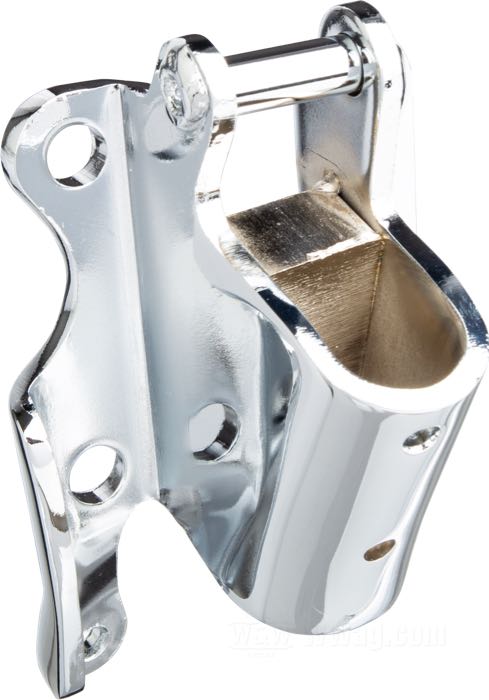 Soporte de montaje; para Caballete / Resorte; apropiado para Big Twin 4-marchas; acero, cromado; reemplaza OEM HD 50041-80A; peso bruto: 360 g